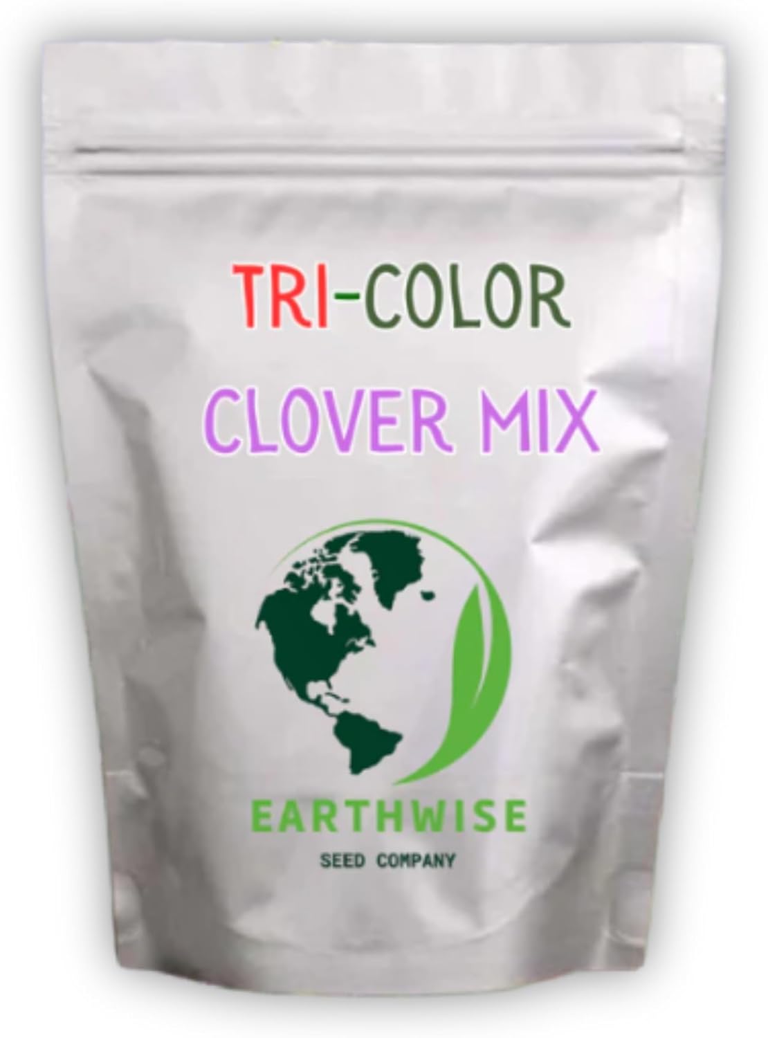 Earthwise Tri-Clover Alternative Lawn Seed – Organic Seed, White Dutch, Crimson and Red Clover Blend, Nitrogen Fixing, Pollinator Friendly – 1 lb, Covers Up to 2,000 sq ft(0.5 lb)