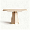 Octagonal Wooden Dining Table – Suitable for Dining and Entertaining – Made from Durable Wood – 120 x 120 x 75cm