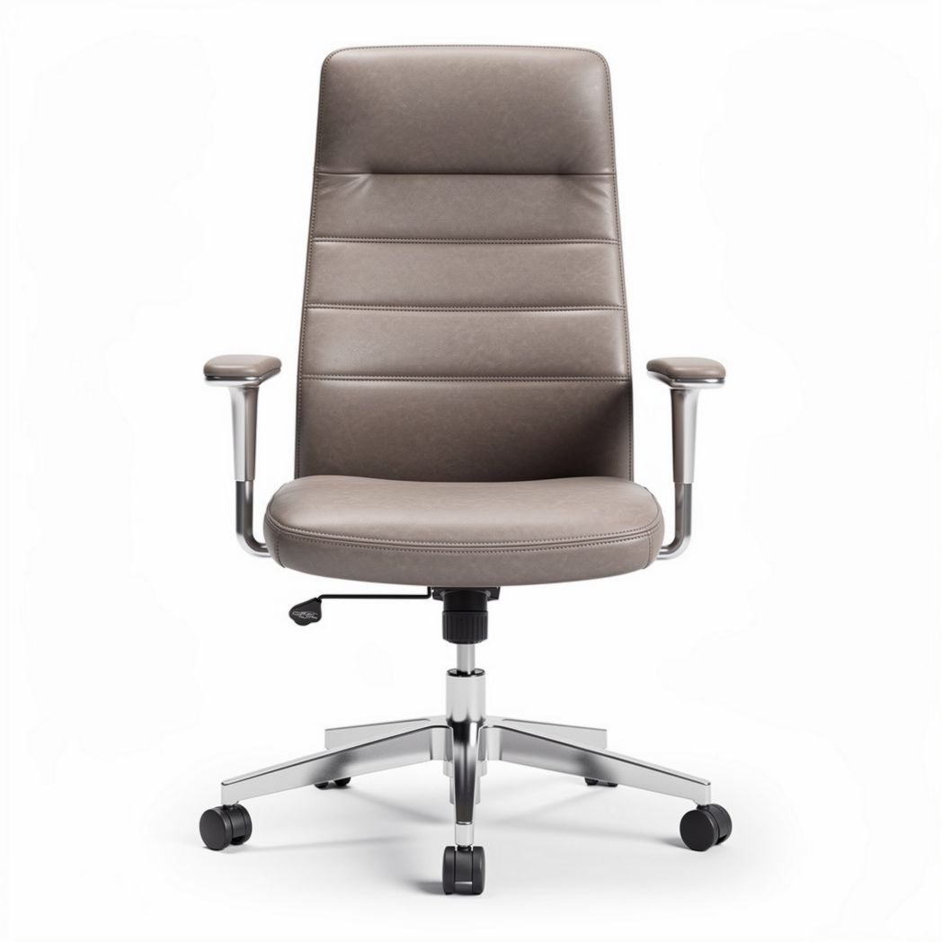 Office Executive Chair for Comfortable Seating, Made of Synthetic Leather, 45 x 55 x 100cm