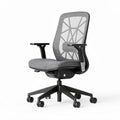Mesh Back Office Chair for Ergonomic Comfort in Work Settings, Made from Durable Fabric and Plastic, 60 x 60 x 100cm