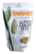 RawHarvest Canary Seed (Alpiste 1 Pack 4 lbs) for Human Consumption, Silica Fiber Free. FDA Rules “This Product Contains Canary Seed which May not be Suitable for People with a Wheat Allergy”.