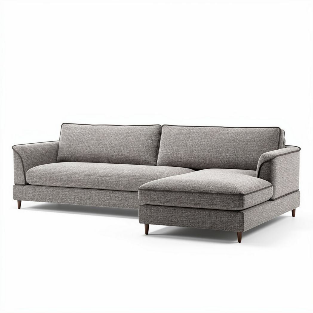 Sectional Sofa for Living Room Use – Fabric Upholstery – 240 x 90 x 85cm