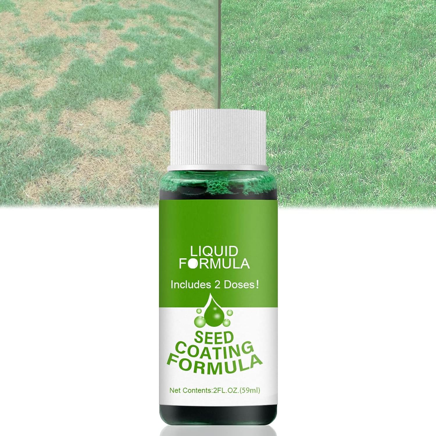 Liquid Seeding Grass Lawn Green Spray, Liquid Grass Seed, Green Grass Lawn Spray, Seed Care Watering Set (5pc)(1pc)