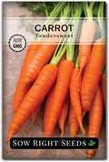Sow Right Seeds - Tendersweet Carrot Seeds for Planting - Non-GMO Heirloom Packet with Instructions to Plant  Grow an Outdoor Home Vegetable Garden - Coreless Market Variety - Makes a Great Gift (1)