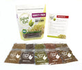 Variety Pack Sprouting Seeds Broccoli, Alfalfa, Radish, Mung beans  Salad Mix for Sprouts and Microgreens. Non-GMO. Pack of 10 premeasured seeds for quart size jars or trays. Includes 2 packs of each