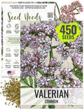 Seed Needs Valerian Seeds for Planting Stink Root Plants - Non-GMO Heirloom  Untreated Perennial Medicinal Herb Seed to Plant a Home Grown Outdoor Garden (1 Pack)(1 Pack)